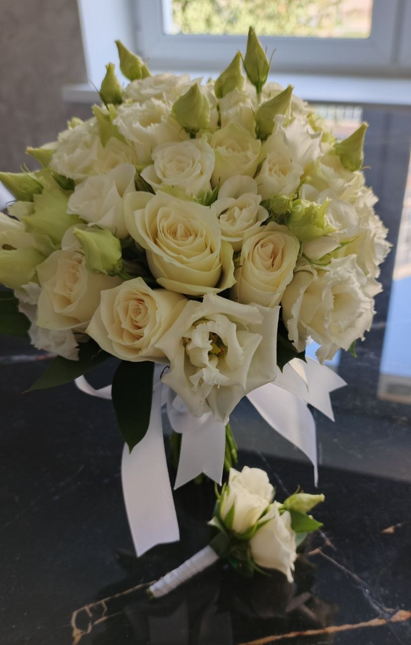 Свадебный букет №1